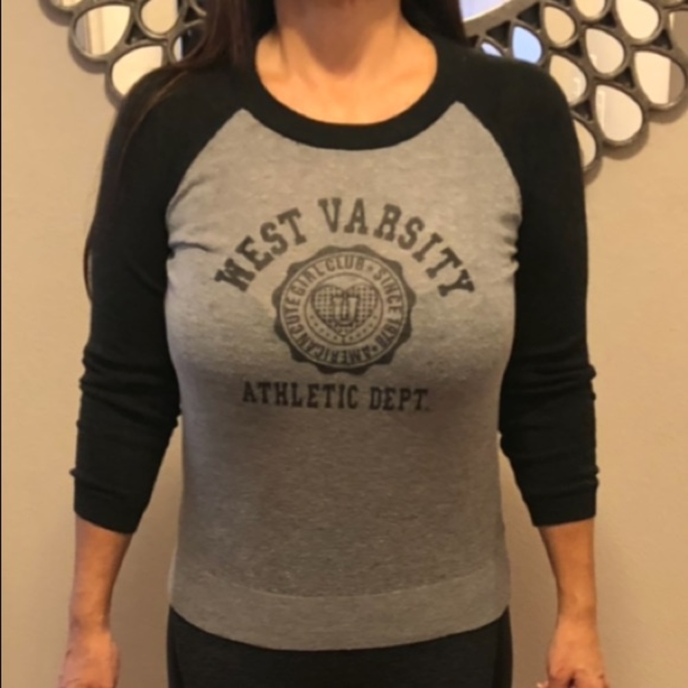 Crew neck grey lightweight sweater stylish 💕